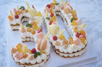 Gateau anniversaire numbercake chiffre 30