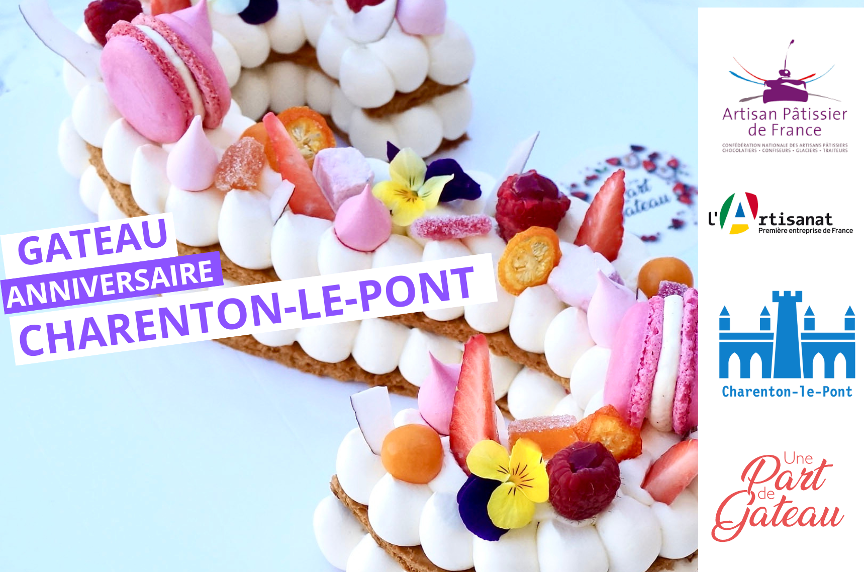 Gâteau anniversaire Charenton-le-Pont