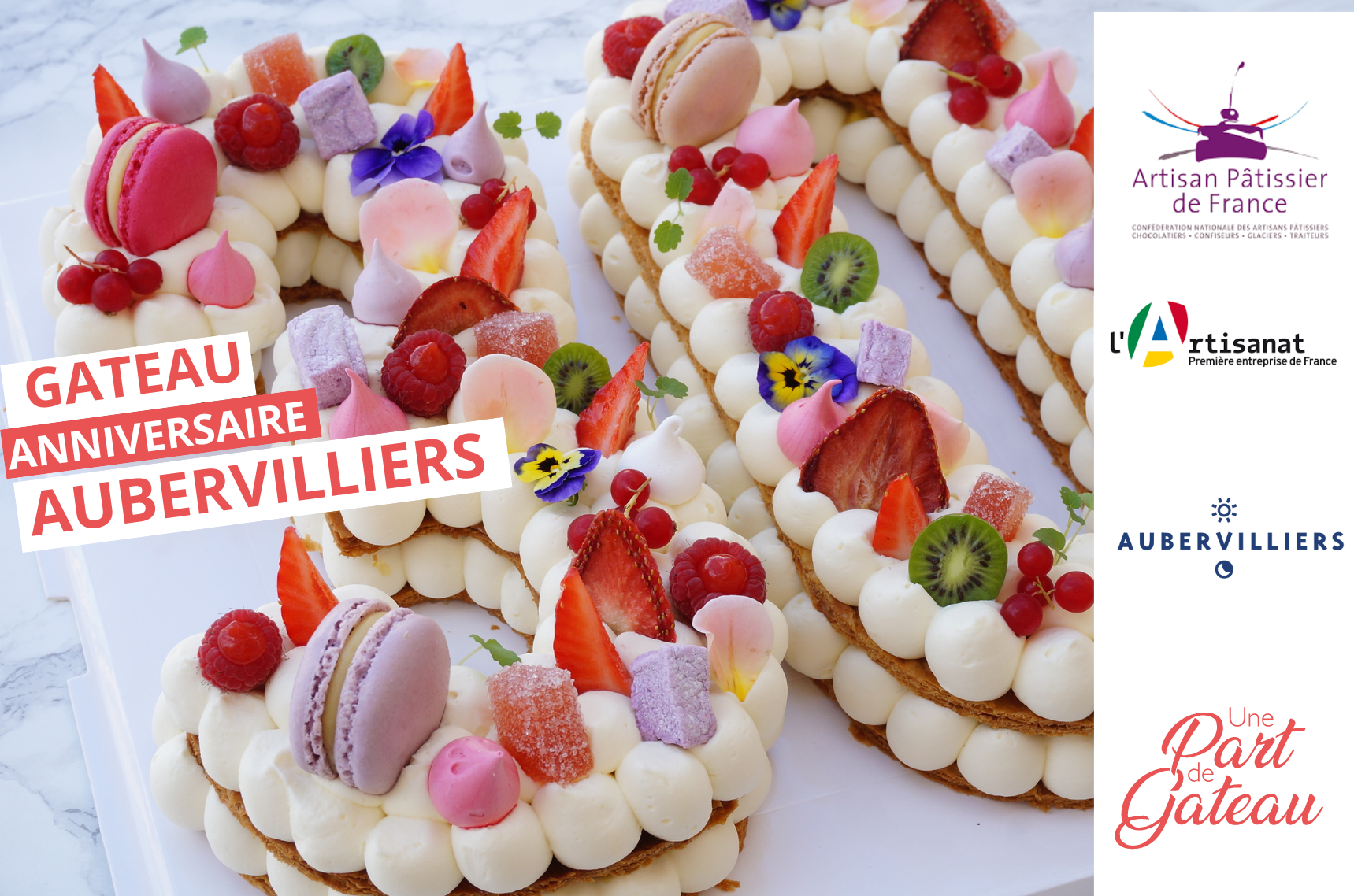 Gâteau anniversaire Aubervillliers