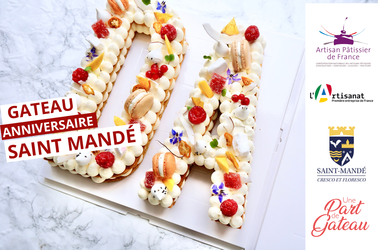 Gâteau anniversaire Saint Mandé
