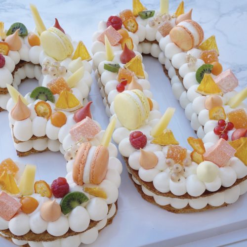 Gateau anniversaire numbercake chiffre 30